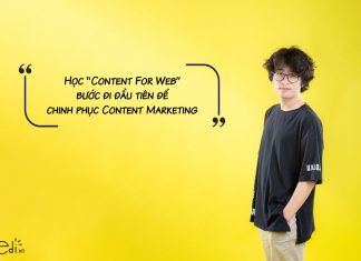Khóa đào tạo “Content For Web”