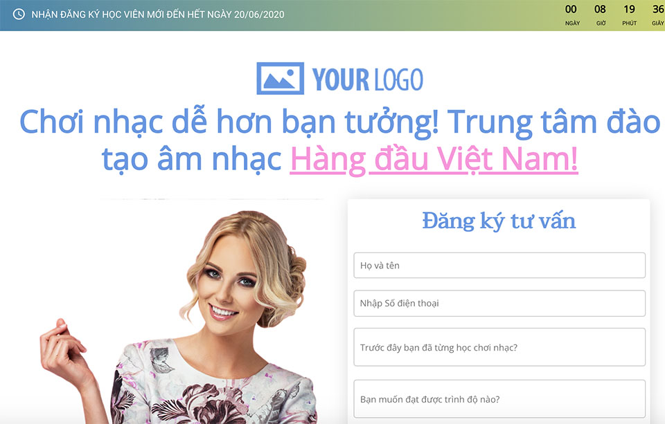 Lead Page - Thu thập leads