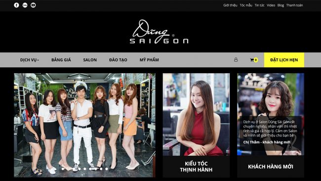 Website DungSaiGon.com 2018
